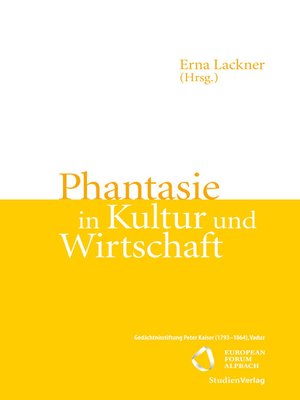 cover image of Phantasie in Kultur und Wirtschaft